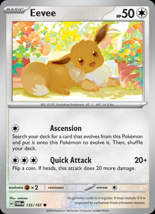 Eevee — Twilight Masquerade, Common