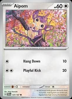 Aipom — Twilight Masquerade — Common