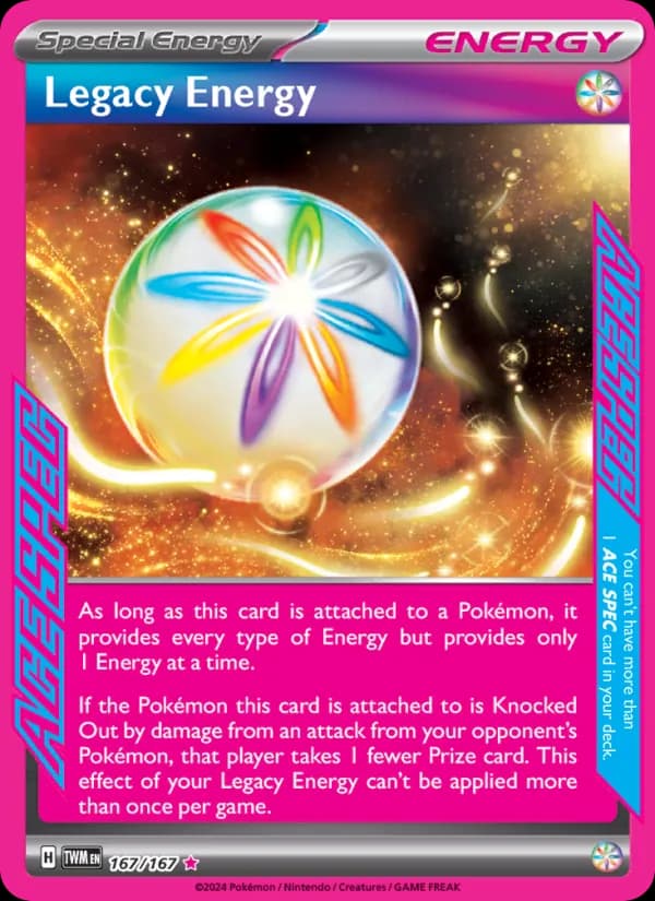 Legacy Energy — Twilight Masquerade, ACE SPEC Rare