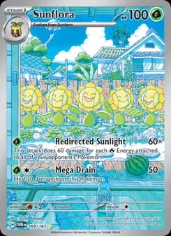 Sunflora — Twilight Masquerade — Illustration rare
