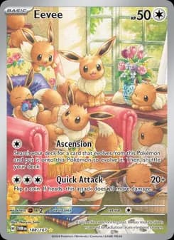 Eevee — Twilight Masquerade — Illustration rare
