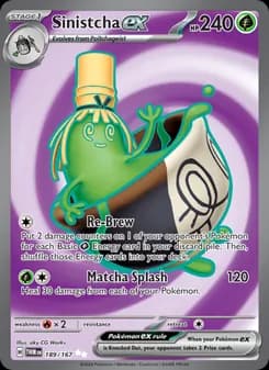 Sinistcha ex — Twilight Masquerade — Ultra Rare