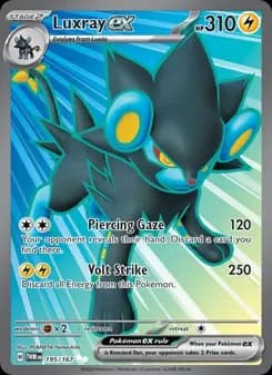 Luxray ex — Twilight Masquerade — Ultra Rare
