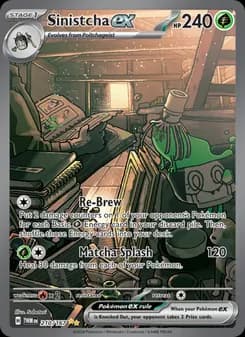 Sinistcha ex — Twilight Masquerade — Special illustration rare