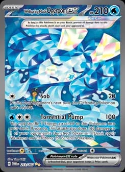 Wellspring Mask Ogerpon ex — Twilight Masquerade — Special illustration rare