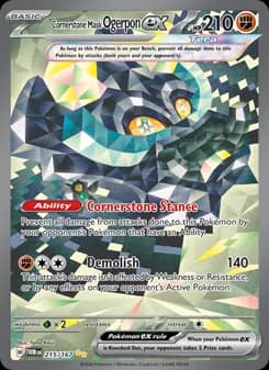 Cornerstone Mask Ogerpon ex — Twilight Masquerade — Special illustration rare