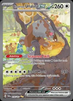 Bloodmoon Ursaluna ex — Twilight Masquerade — Special illustration rare