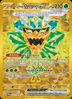 Teal Mask Ogerpon ex — Twilight Masquerade — Hyper rare