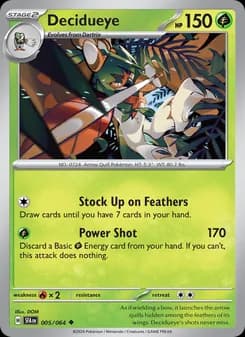 Decidueye — Shrouded Fable — Uncommon