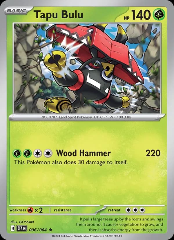 Tapu Bulu — Shrouded Fable, Rare