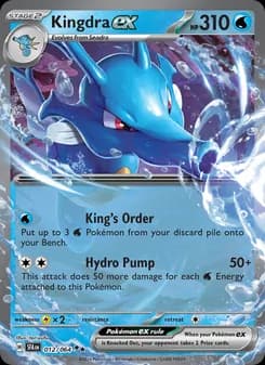 Kingdra ex — Shrouded Fable — Double rare