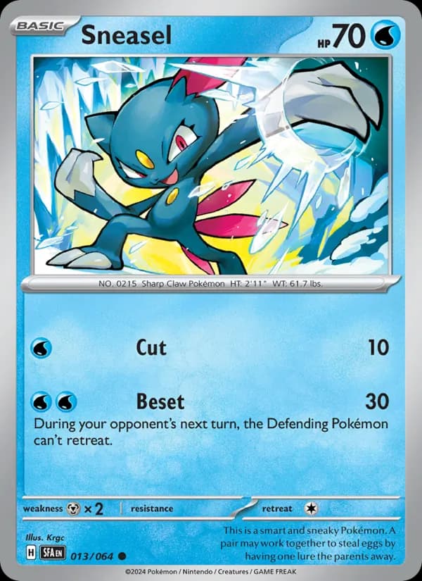 Sneasel — Shrouded Fable, Common