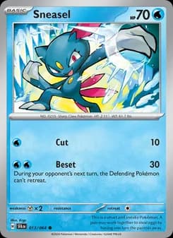 Sneasel — Shrouded Fable — Common
