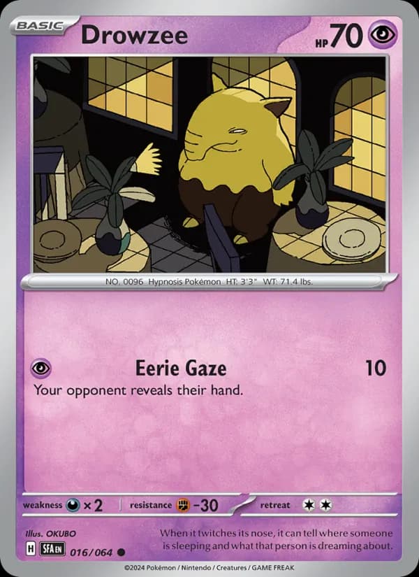 Drowzee — Shrouded Fable, Common