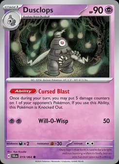 Dusclops — Shrouded Fable — Common