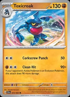 Toxicroak — Shrouded Fable — Common
