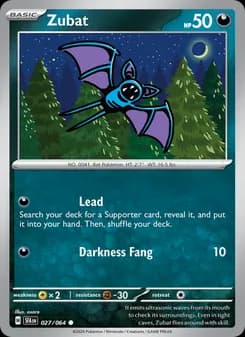 Zubat — Shrouded Fable — Common