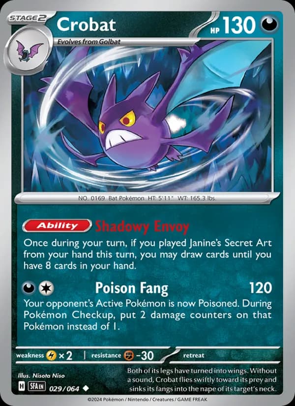 Crobat — Shrouded Fable, Uncommon