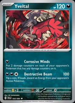 Yveltal — Shrouded Fable — Uncommon