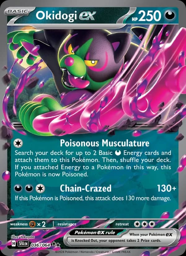 Okidogi ex — Shrouded Fable, Double rare