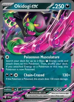 Okidogi ex — Shrouded Fable — Double rare