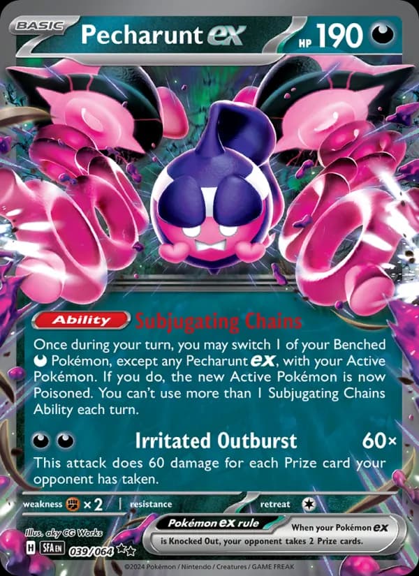 Pecharunt ex — Shrouded Fable, Double rare