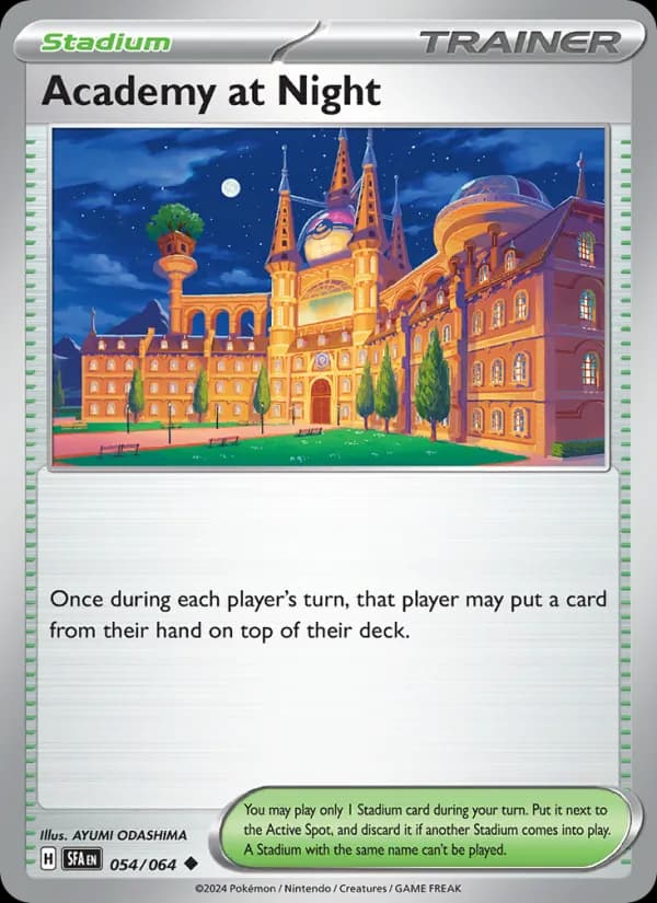 Academy at Night — Shrouded Fable, Uncommon
