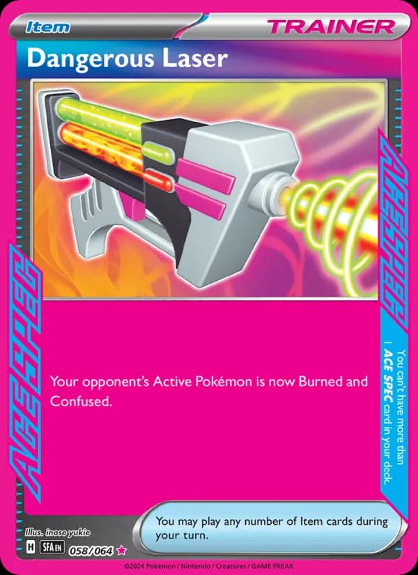 Dangerous Laser — Shrouded Fable, ACE SPEC Rare