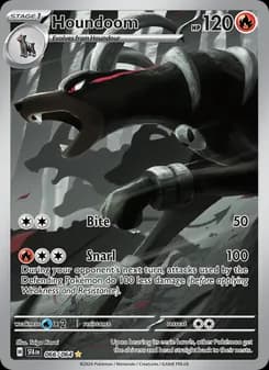 Houndoom — Shrouded Fable — Illustration rare