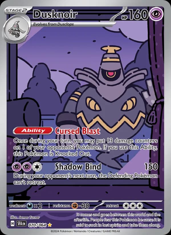 Dusknoir — Shrouded Fable, Illustration rare