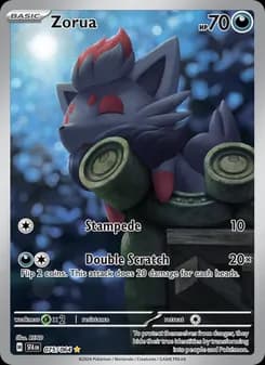 Zorua — Shrouded Fable — Illustration rare