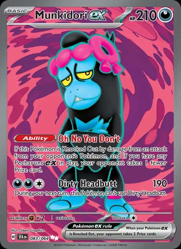 Munkidori ex — Shrouded Fable, Ultra Rare