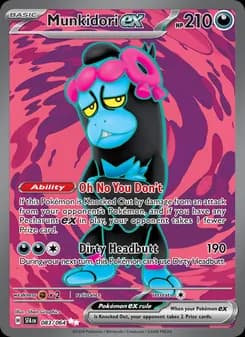 Munkidori ex — Shrouded Fable — Ultra Rare