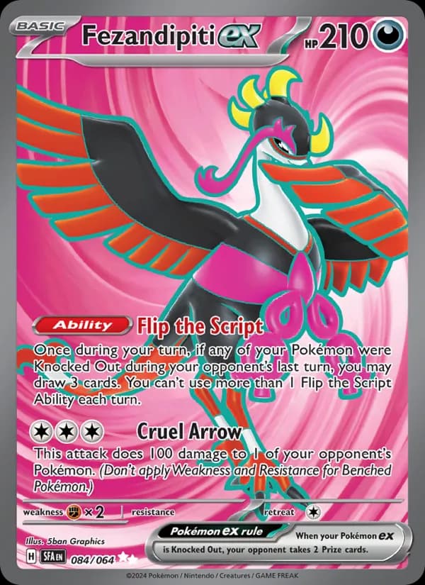 Fezandipiti ex — Shrouded Fable, Ultra Rare