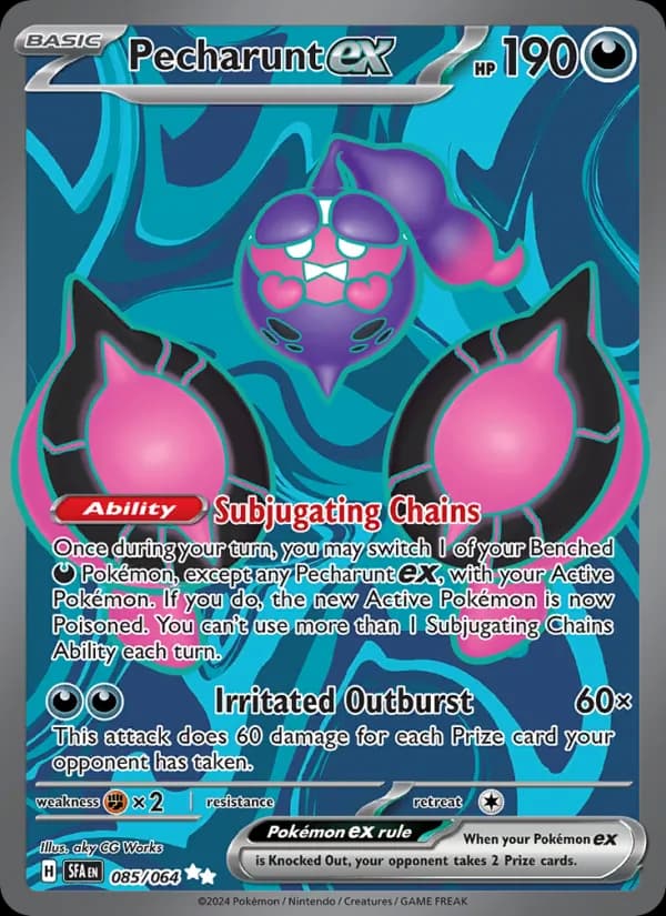 Pecharunt ex — Shrouded Fable, Ultra Rare