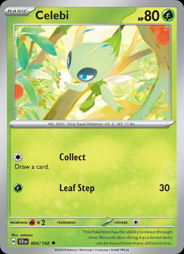 Celebi — Stellar Crown, Uncommon