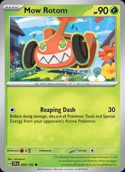 Mow Rotom — Stellar Crown — Common