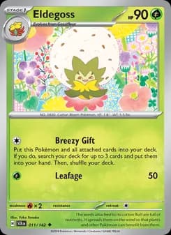 Eldegoss — Stellar Crown — Uncommon