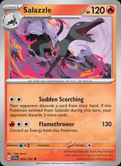 Salazzle — Stellar Crown — Uncommon