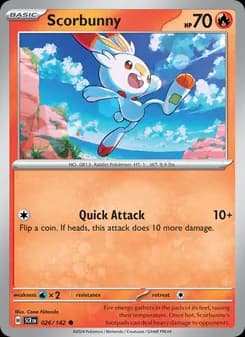 Scorbunny — Stellar Crown — Common