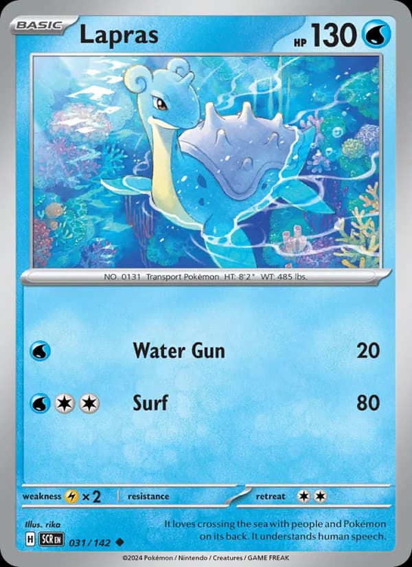 Lapras — Stellar Crown, Uncommon
