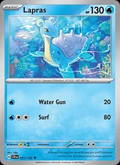 Lapras — Stellar Crown — Uncommon