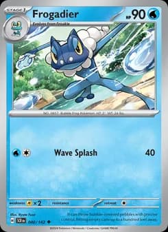 Frogadier — Stellar Crown — Uncommon