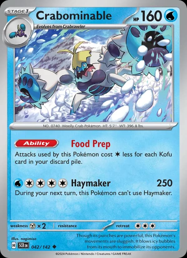 Crabominable — Stellar Crown, Uncommon