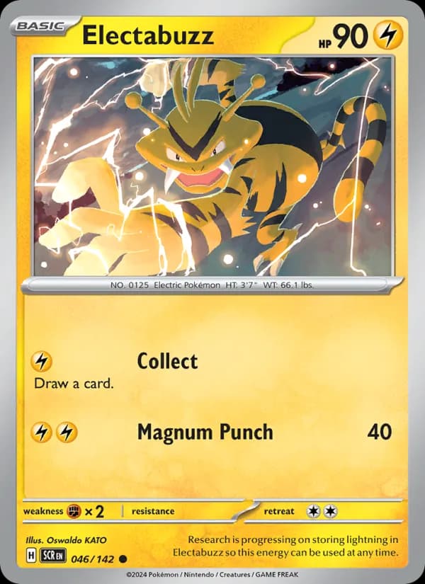 Electabuzz — Stellar Crown, Common