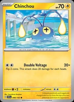 Chinchou — Stellar Crown — Common