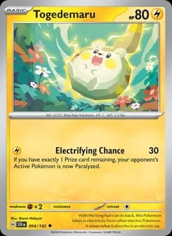 Togedemaru — Stellar Crown — Uncommon