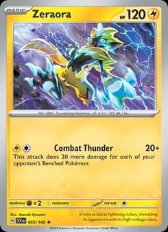 Zeraora — Stellar Crown — Rare