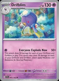 Drifblim — Stellar Crown — Uncommon