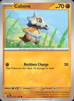 Cubone — Stellar Crown — Common
